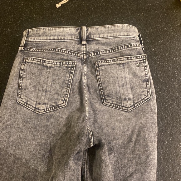 rag & bone grey wash jeans - Picture 3 of 7